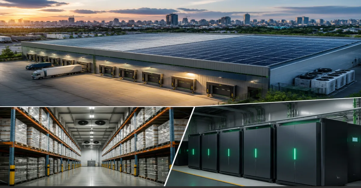 Cold Storage Solar and Battery Case Study: Manchester