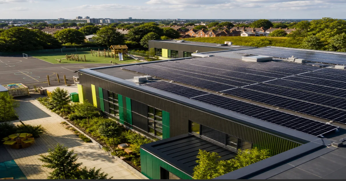 120 kWp Primary School Solar Installation in Leeds