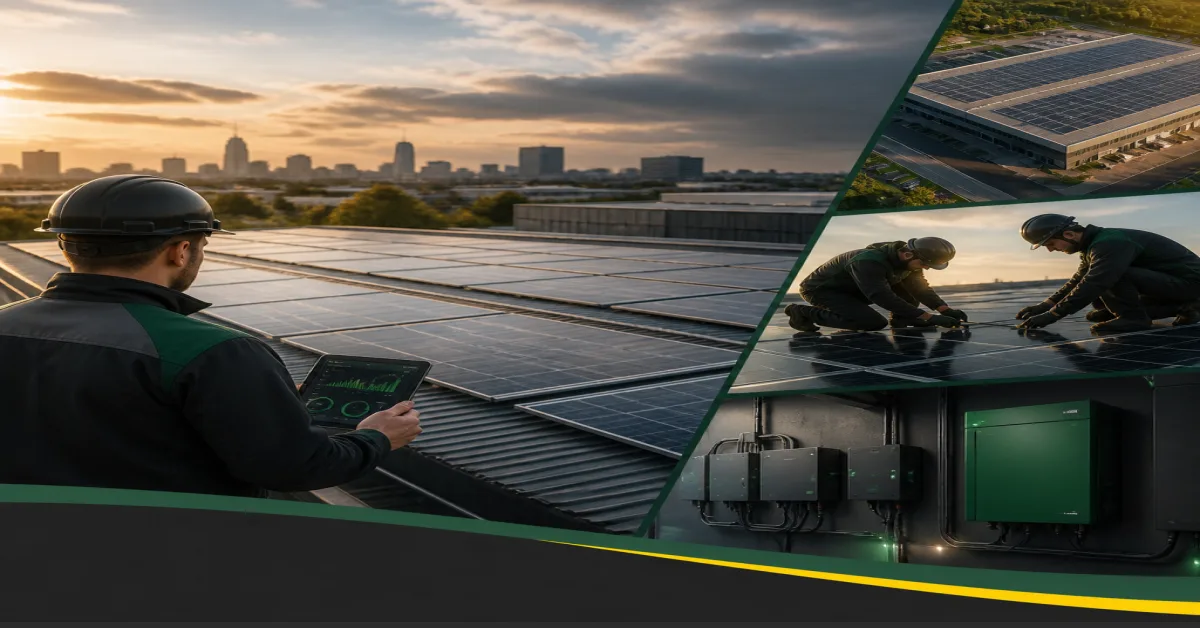 Commercial Solar Services for UK Businesses