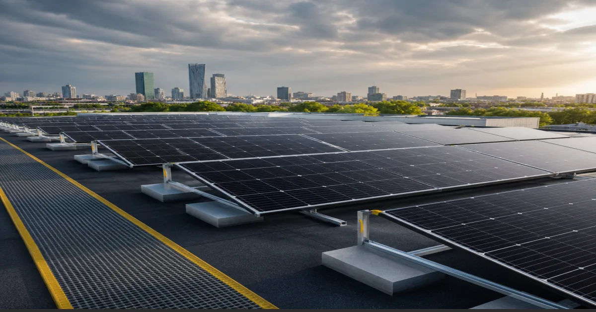 Commercial Solar Installation in Manchester
