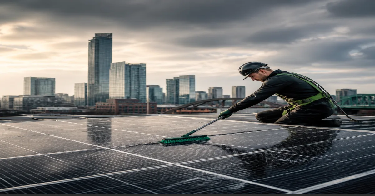 Commercial Solar Maintenance in Manchester