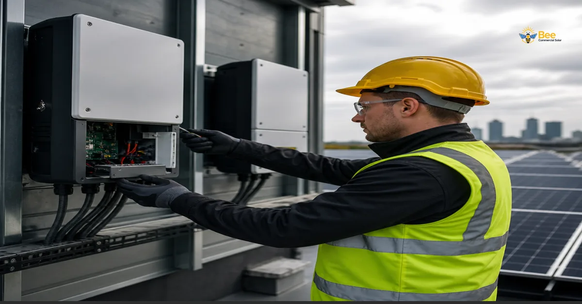 Solar Panel Inverter Replacement for Commercial Sites in Manchester